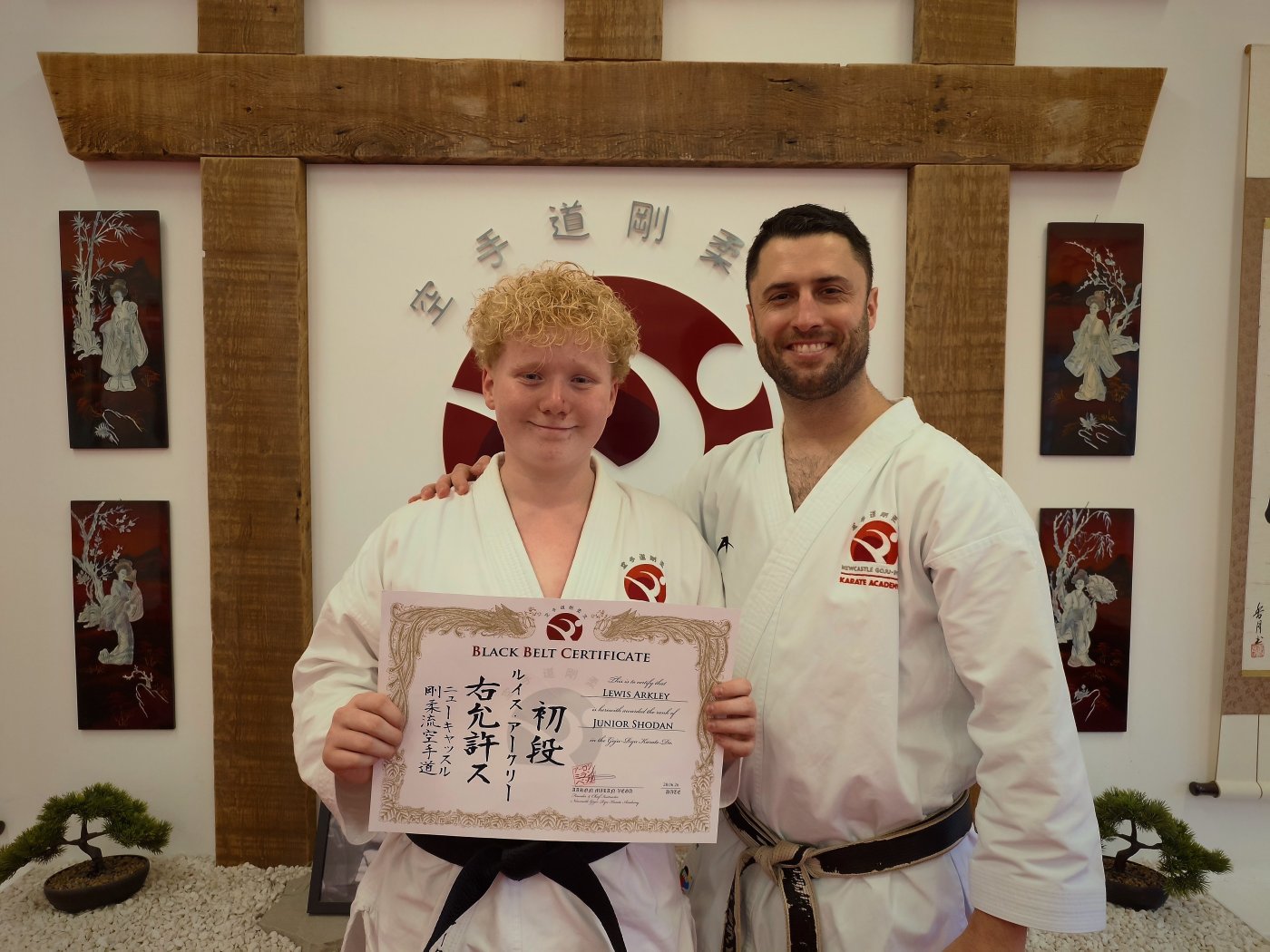 Gradings — Seniors & Black Belts