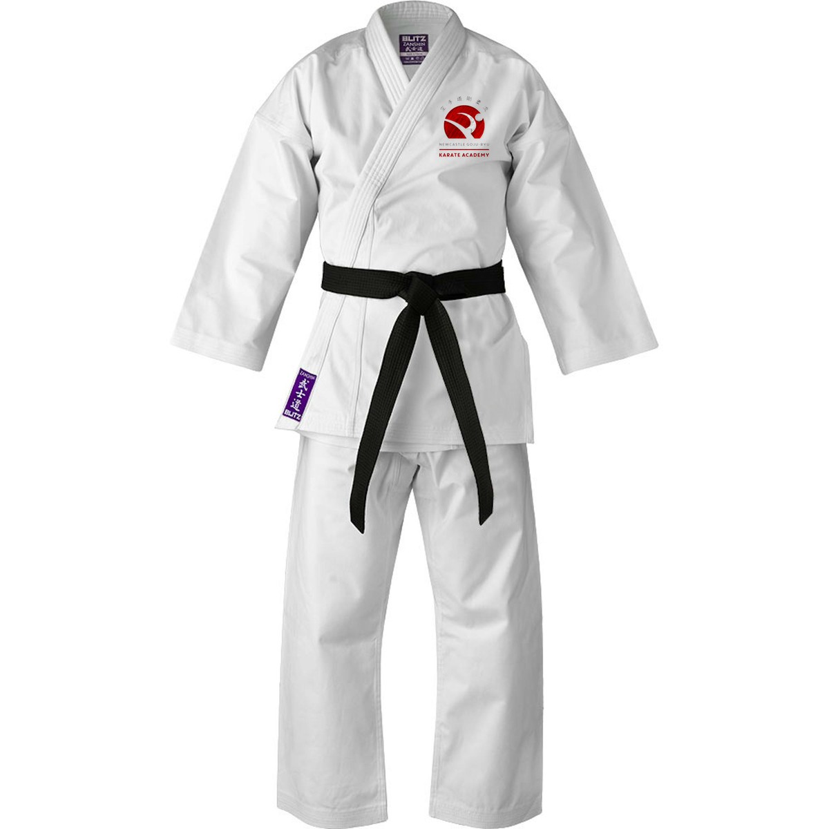 Blitz Kids Zanshin Karate Gi - 12oz